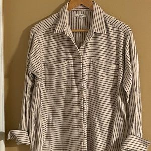 Madewell Flannel oversized button down women’s shirt